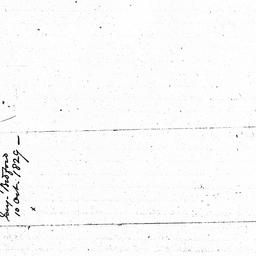 [Document, 1829 October 10]