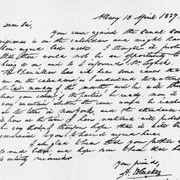 [Document, 1827 April 18]