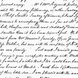 [Document, 1822 November 12]