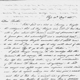 [Document, 1822 August 28]