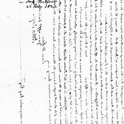 [Document, 1822 July 23]