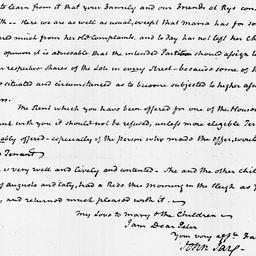 [Document, 1822 February 19]