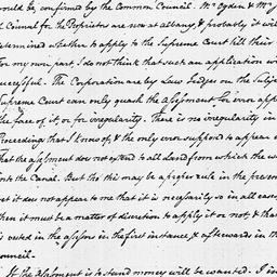[Document, 1819 November 11]