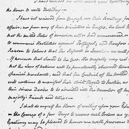 [Document, 1782 May 11]
