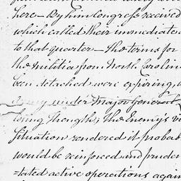 [Document, 1779 July 29]