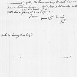 [Document, 1783 July 19]