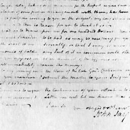 [Document, 1805 June 05]