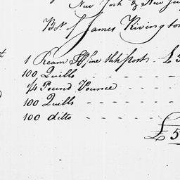 [Document, 1769 November 01]