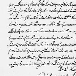 [Document, 1665 June 15]