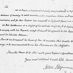 [Document, 1782 February 26]