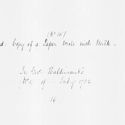 [Document, 1782 July 16]