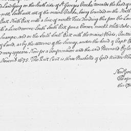 [Document, 1675 November 05]