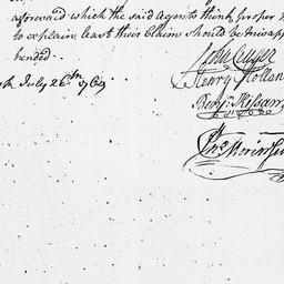 [Document, 1769 July 26]