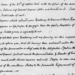 [Document, 1781 December 09]