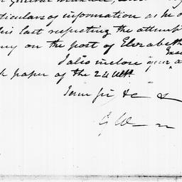[Document, 1779 March 01]