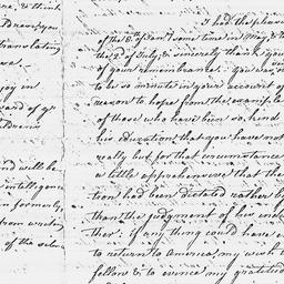 [Document, 1783 July 18]