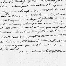 [Document, 1782 November 14]