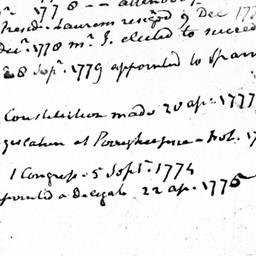 [Document, 1774 September 5...