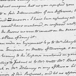 [Document, 1773 February 03]