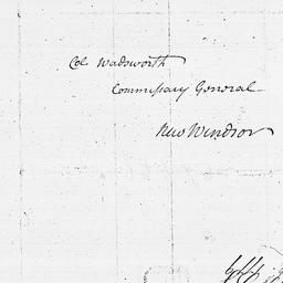 [Document, 1779 August 16]