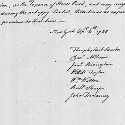 [Document, 1785 April 06]