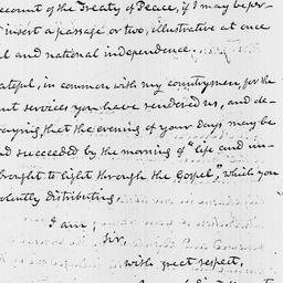 [Document, 1826 May 20]