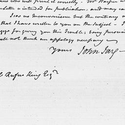 [Document, 1796 January 19]