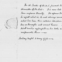 [Document, 1794 May 11]