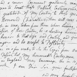 [Document, 1783 December 08]