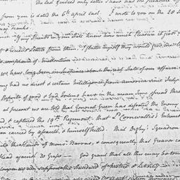 [Document, 1781 November n.d.]