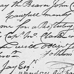 [Document, 1791 March 16]