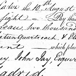 [Document, 1781 August 10]
