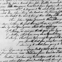 [Document, 1779 May 18]