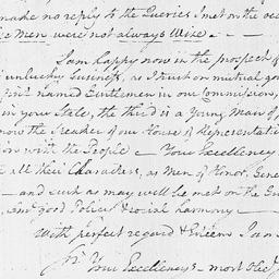 [Document, 1799 November 04]
