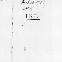 [Document, 1778 February 12]