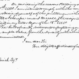 [Document, 1826 April 1]