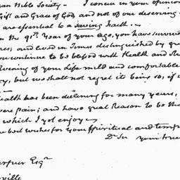 [Document, 1822 May 25]