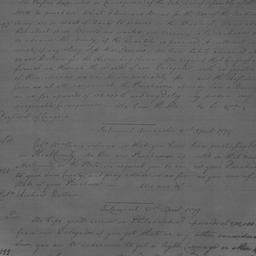 [Document, 1779 April 21]