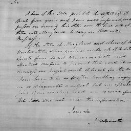[Document, 1779 January 23]