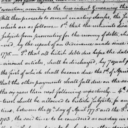 [Document, 1786 July 6]
