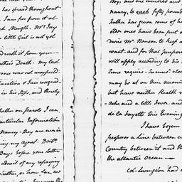 [Document, 1782 August 13]
