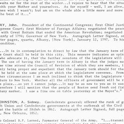 [Document, 1797 January 12]