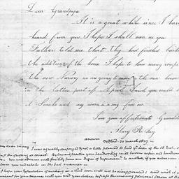 [Document, 1819 March 15]
