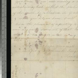 [Document, 1792 May 19]