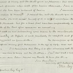 [Document, 1820 November 20]