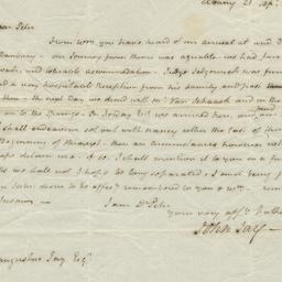 [Document, 1806 September 21]