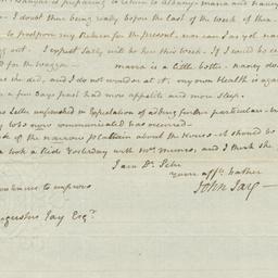 [Document, 1806 June 15]