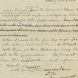 [Document, 1801 February 21]