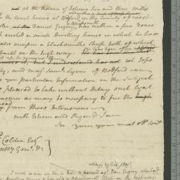 [Document, 1800 February 04]