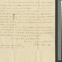 [Document, 1799 August 23]
